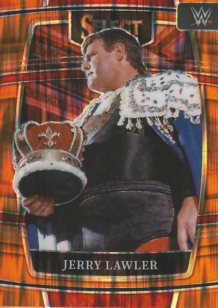 WWE Panini Select 2022 Trading Cards Orange Flash Jerry Lawler No.21