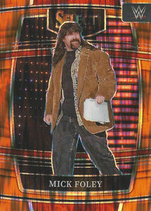 WWE Panini Select 2022 Trading Cards Orange Flash Mick Foley No.24