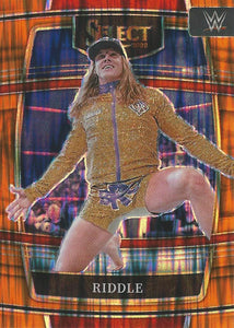 WWE Panini Select 2022 Trading Cards Orange Flash Matt Riddle No.36