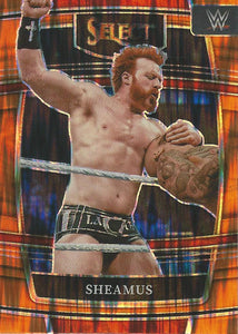 WWE Panini Select 2022 Trading Cards Orange Flash Sheamus No.50