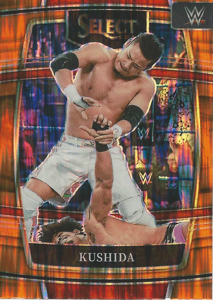 WWE Panini Select 2022 Trading Cards Orange Flash Kushida No.62
