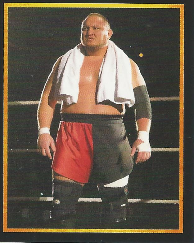 WWE Topps Stickers 2017 Samoa Joe No.90
