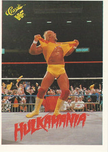 WWF Classic Trading Cards 1990 Hulk Hogan No.90