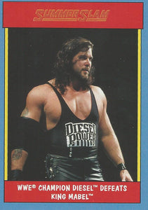 WWE Topps Heritage 2017 Trading Card Diesel No.15