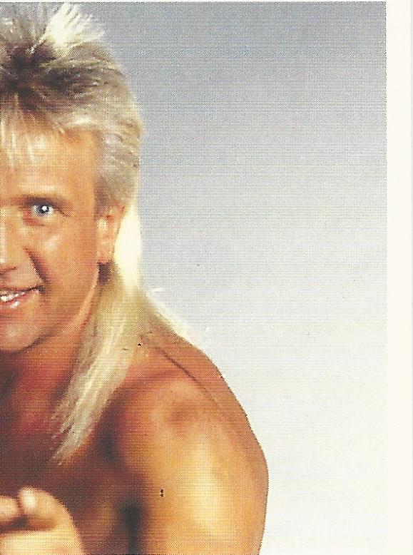 Euroflash WCW 1992 Sticker Collection Ricky Morton No.91