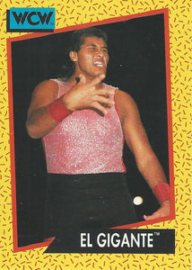 WCW Impel 1991 Trading Cards El Gigante No.91