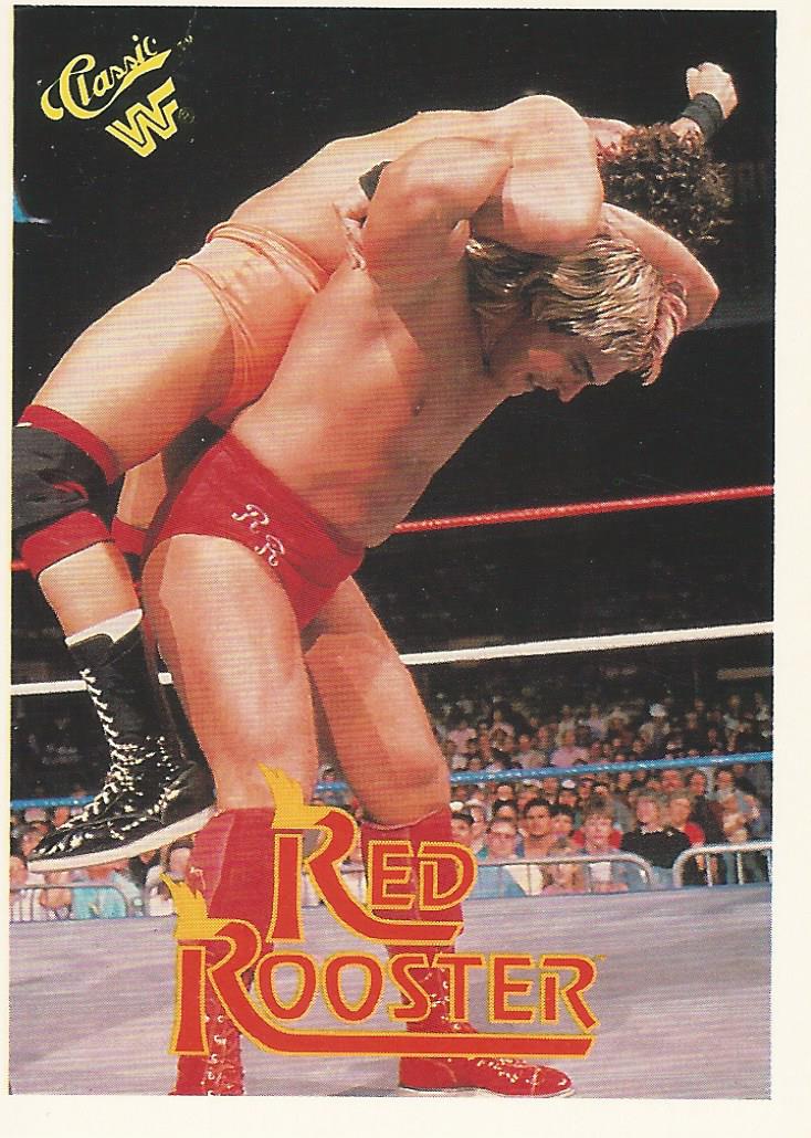 WWF Classic Trading Cards 1990 Red Rooster No.91