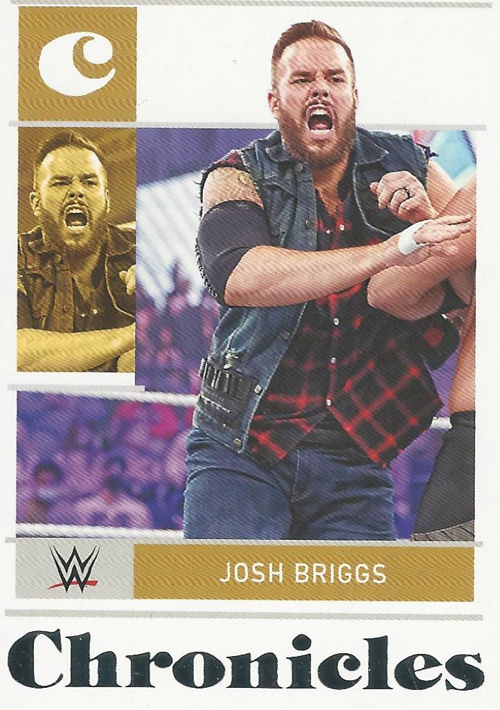 WWE Panini Chronicles 2023 Trading Cards Josh Briggs No.4