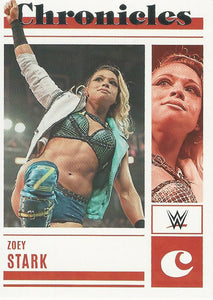 WWE Panini Chronicles 2023 Trading Cards Zoey Stark No.91