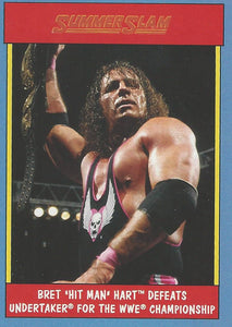 WWE Topps Heritage 2017 Trading Card Bret Hart No.19