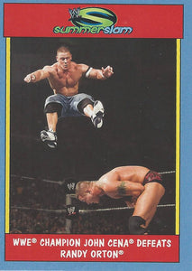 WWE Topps Heritage 2017 Trading Card John Cena No.34