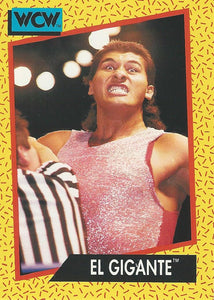 WCW Impel 1991 Trading Cards El Gigante No.92