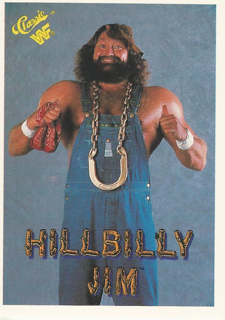 WWF Classic Trading Cards 1990 Hillbilly Jim No.92