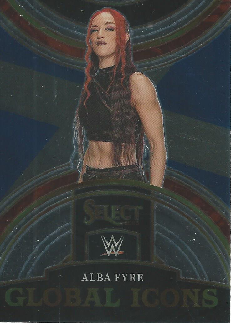 WWE Panini Select 2023 Trading Cards Global Icons Alba Fyre No.29