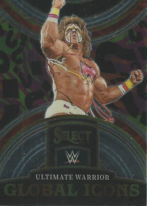 WWE Panini Select 2023 Trading Cards Global Icons Ultimate Warrior No.27