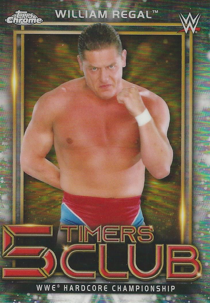WWE Topps Chrome 2021 Trading Cards William Regal 5T-20