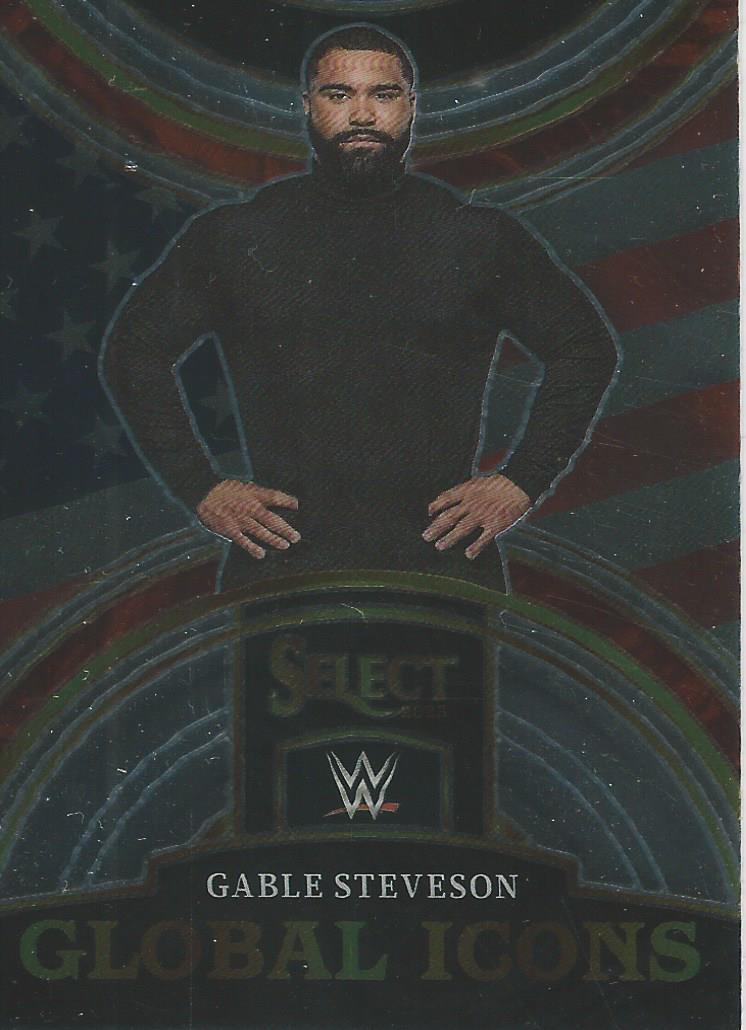 WWE Panini Select 2023 Trading Cards Global Icons Gable Steveson No.13