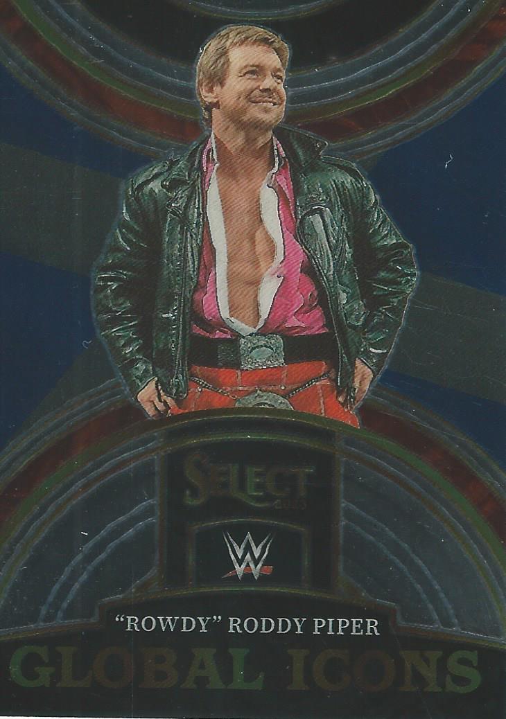 WWE Panini Select 2023 Trading Cards Global Icons Roddy Piper No.1