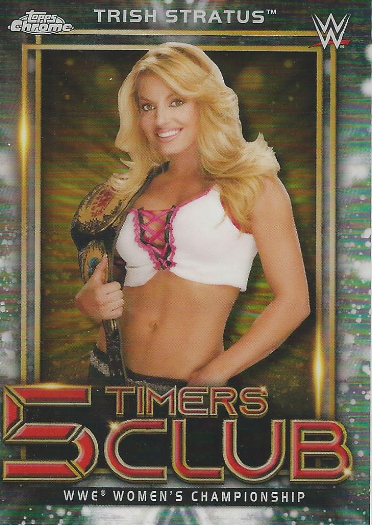 WWE Topps Chrome 2021 Trading Cards Trish Stratus 5T-19
