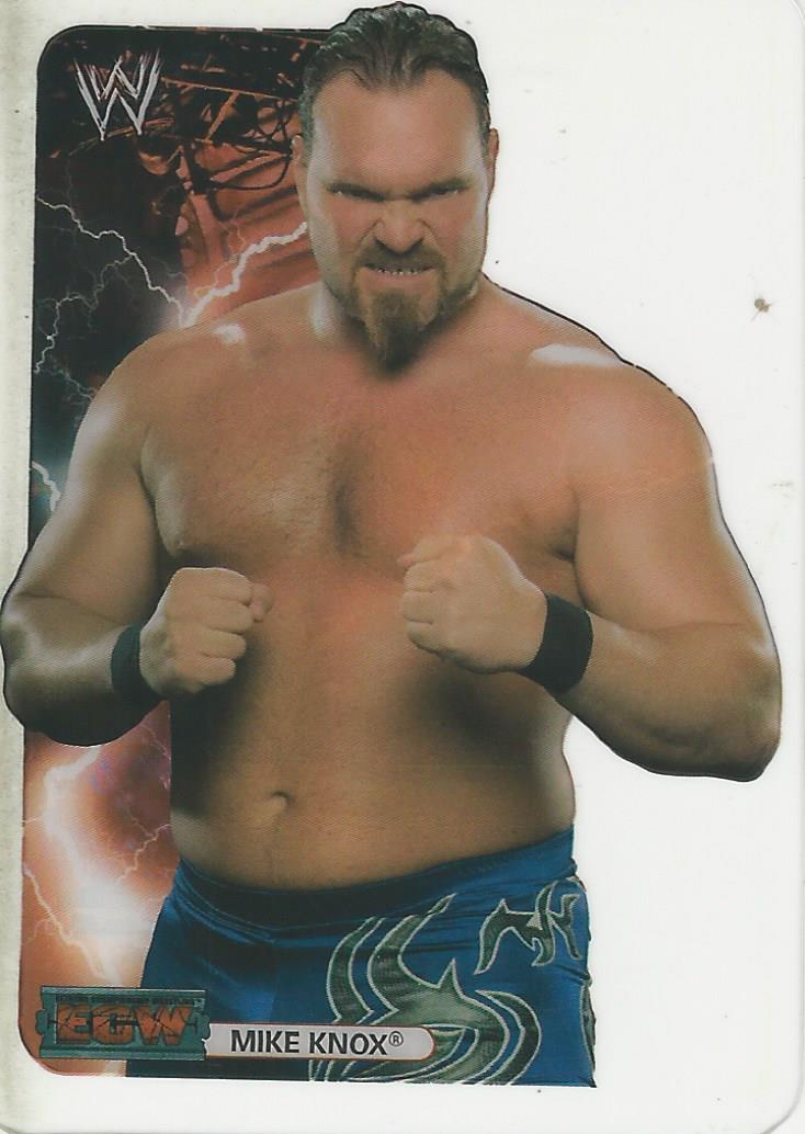 WWE Edibas Lamincards 2008 Mike Knox No.93