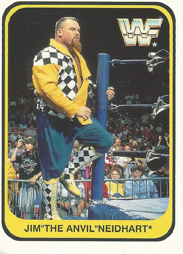 WWF Merlin 1991 Trading Cards Jim Neidhart No.93