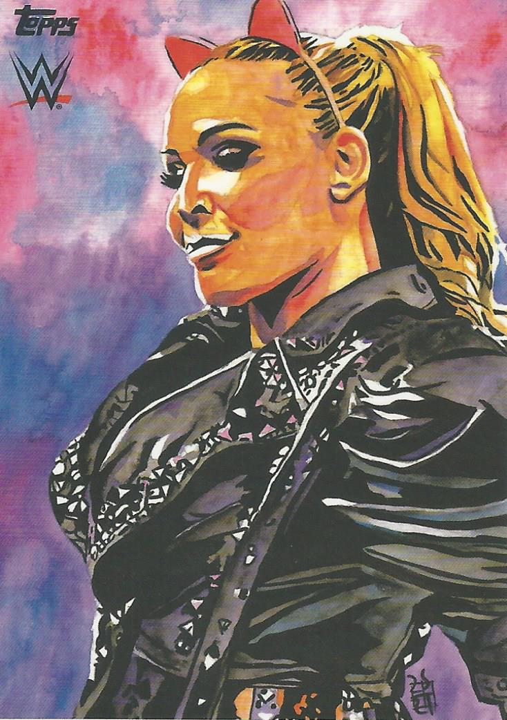 WWE Topps Undisputed 2021 Trading Cards Natalya RS-5