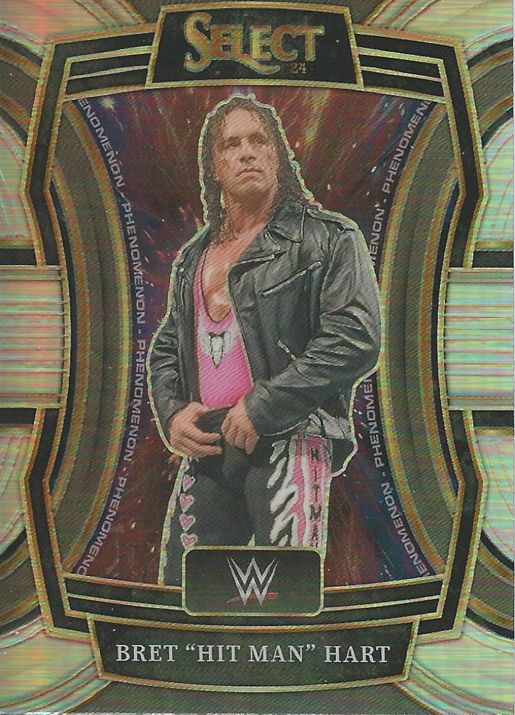 WWE Panini Select 2024 Trading Cards Phenomenon Bret Hart No.23