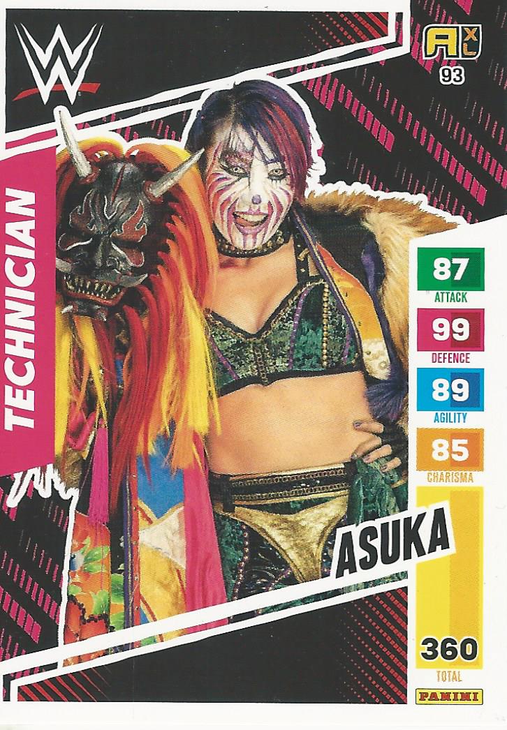 WWE Panini XL Adrenalyn 2024 Trading Cards Asuka No.93