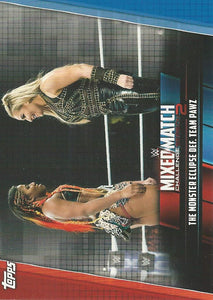 WWE Topps Women Division 2019 Trading Cards Natalya vs Ember Moon MMC-10