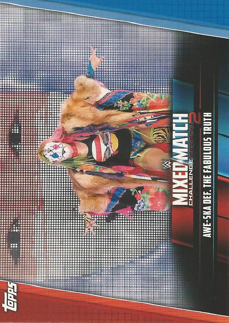 WWE Topps Women Division 2019 Trading Cards Asuka MMC-12