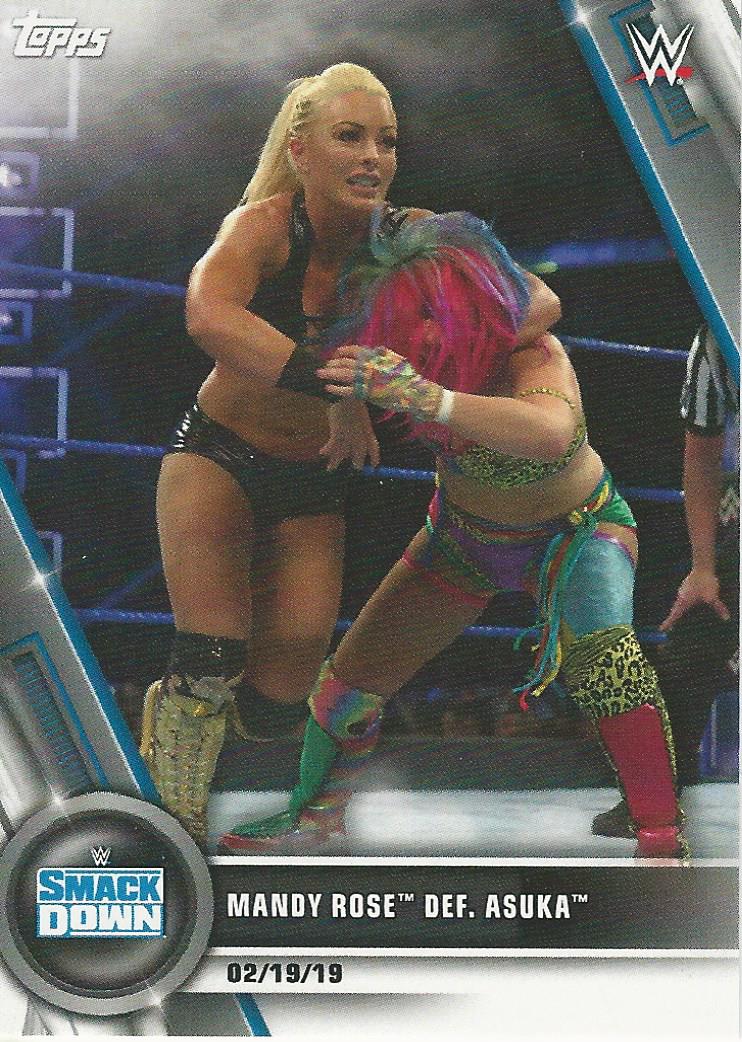 WWE Topps Women Division 2020 Trading Cards Mandy Rose No.13