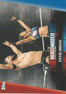 WWE Topps Women Division 2019 Trading Cards Finn Balor and Bayley MMC-13