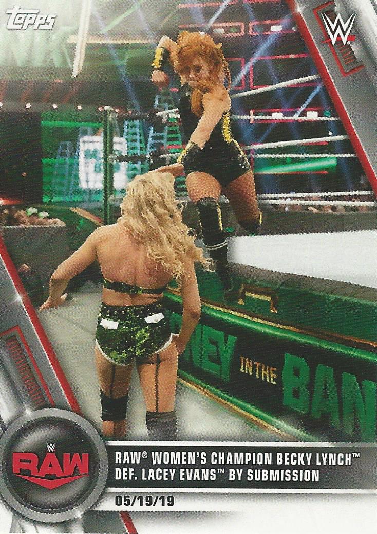 WWE Topps Women Division 2020 Trading Cards Becky Lynch No.30