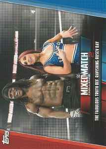 WWE Topps Women Division 2019 Trading Cards Carmella and R-Truth MMC-17