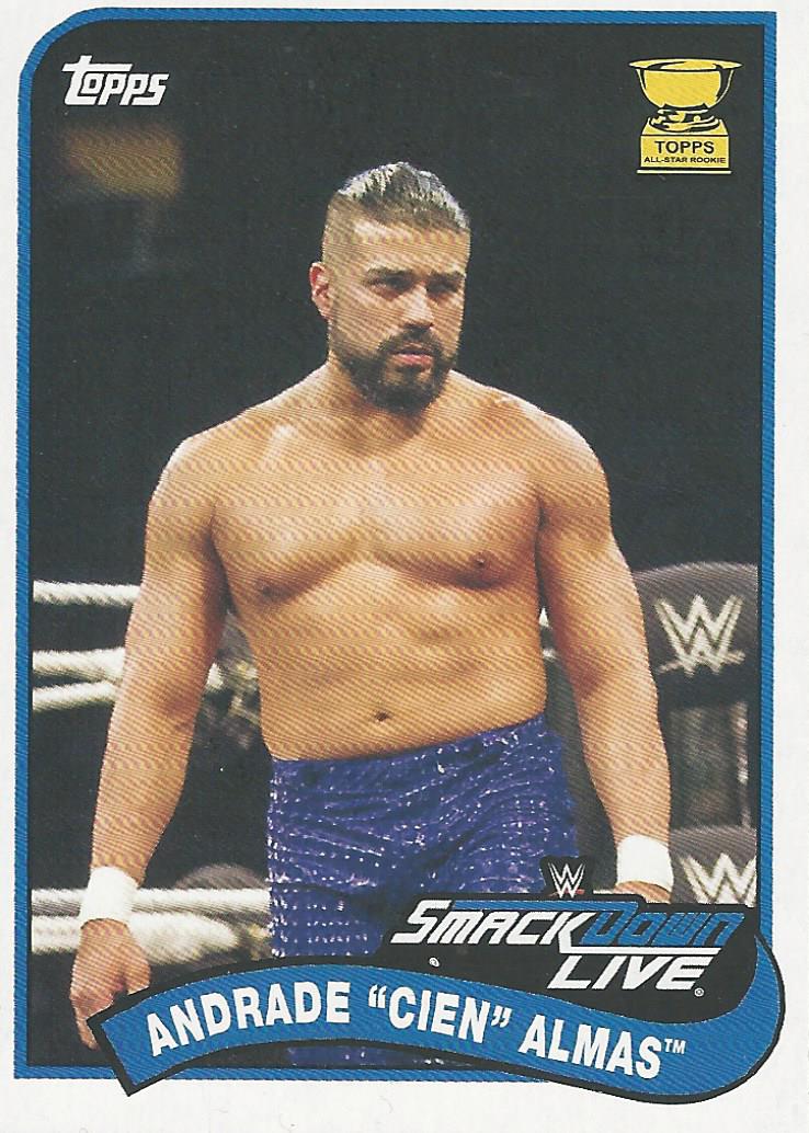 WWE Topps Heritage 2018 Trading Cards Andrade No.94