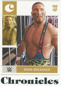 WWE Panini Chronicles 2023 Trading Cards Bron Breakker No.9