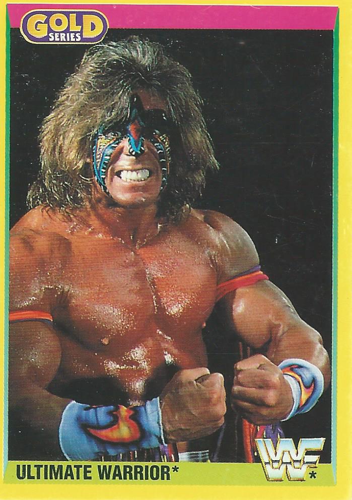WWF Merlin Gold Series 2 1992 Trading Cards Ultimate Warrior No.94