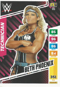 WWE Panini XL Adrenalyn 2024 Trading Cards Beth Phoenix No.94