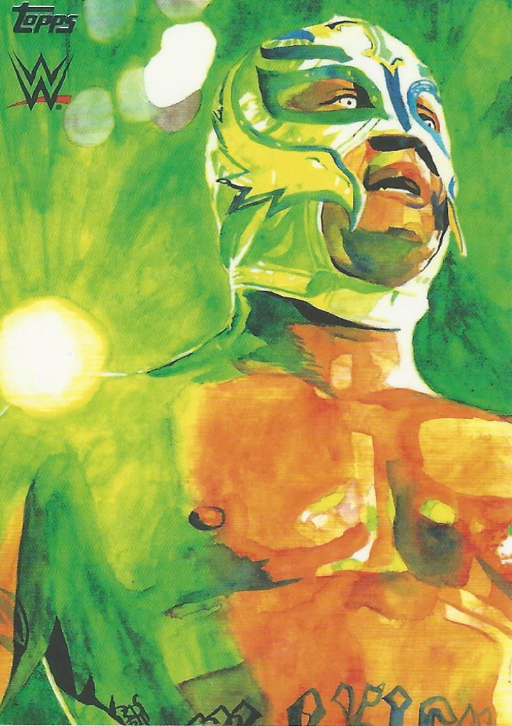 WWE Topps Undisputed 2021 Trading Cards Rey Mysterio RS-6