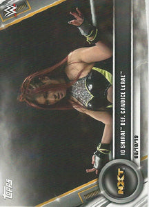 WWE Topps Women Division 2020 Trading Cards IO Shirai No.60