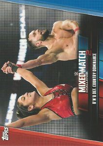 WWE Topps Women Division 2019 Trading Cards Finn Balor and Bayley MMC-20