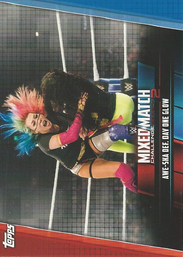 WWE Topps Women Division 2019 Trading Cards Asuka MMC-21