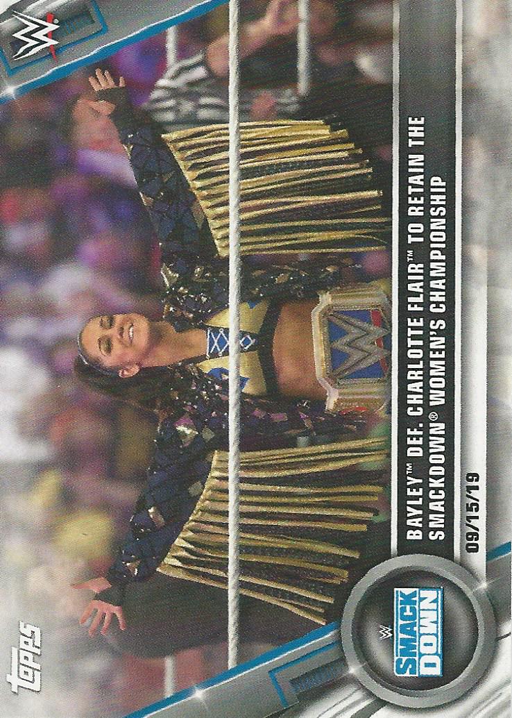 WWE Topps Women Divison 2020 Trading Cards Bayley No.83