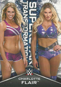 WWE Topps Women Division 2020 Trading Cards Charlotte Flair ST-6