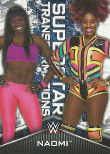 WWE Topps Women Division 2020 Trading Cards Naomi ST-10