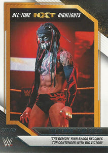 WWE Topps NXT 2022 Trading Cards All Time Highlights Finn Balor No.8