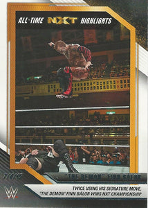 WWE Topps NXT 2022 Trading Cards All Time Highlights Finn Balor No.13