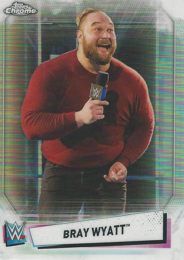 WWE Topps Chrome 2021 Trading Cards Bray Wyatt IV-4