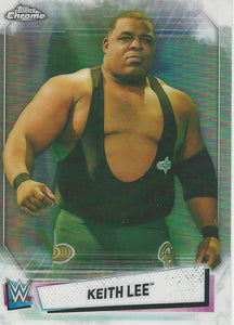 WWE Topps Chrome 2021 Trading Cards Keith Lee IV-7