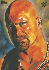 WWE Topps Undisputed 2021 Trading Cards Stone Cold Steve Austin RS-9